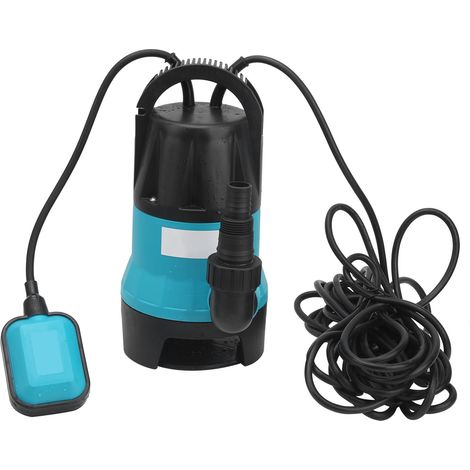 Pompe submersible automatique 550 W à grand débit pour eaux claires et sales, avec interrupteur à flotteur CSP550DEU, prise AC230V (1/5)