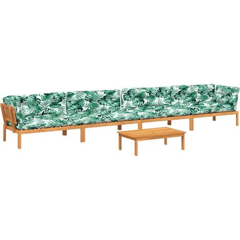 Maison Exclusive - Set de sofás de palets de jardín y cojines 5 p