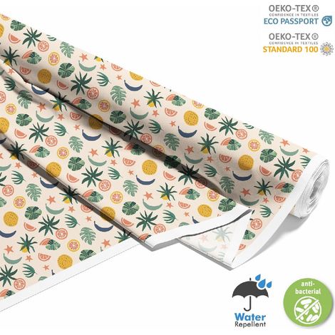 TESSUTI DECORATIVI PER ESTERNI OXFORD - motivo estivo  DX9113 (1/5)