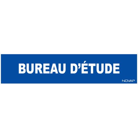 Panneau Bureau d'étude - Rigide 330x75mm - 4120119