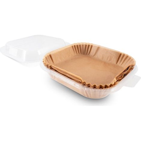 Backpapiereinsätze für Heißluftfritteusen, 120 Stück, Kitchencook (1/5)