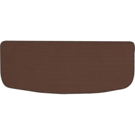Tapis de coffre en EVA, revêtement alvéolé - Marron, pour Fiat Freemont Crossover (2011-2016) (1/5)