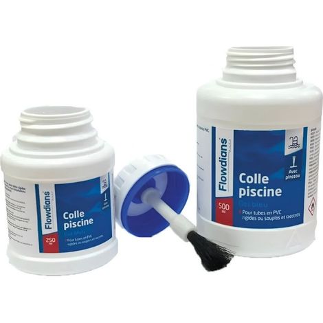 Colle bleue pour PVC souple Flowdians 250 ml