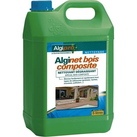 ALGINET BOIS COMPOSITE - 1 LITRE - Nettoyant bois composite ALGIMOUSS - 056001