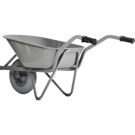 Carriola Easy Rider 80l con ruota in polimero, peso 17,4 kg, cerchione in acciaio con cuscinetti a sfera