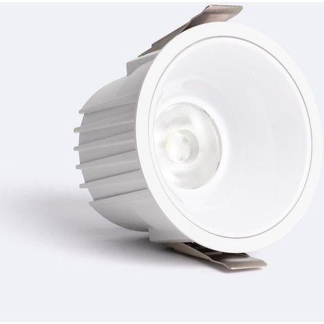 Downlight LED 15W Circular HOTEL Corte Ø 95 mm LIFUD VisualConfort UGR11 3000K Blanco Cálido