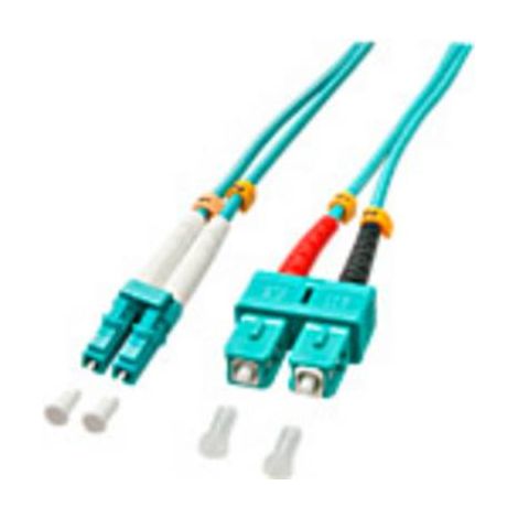 Câbles réseau et DAC LINDY Optic Cable LC/SC OM3 5m 50/125 Multimode (1/2)