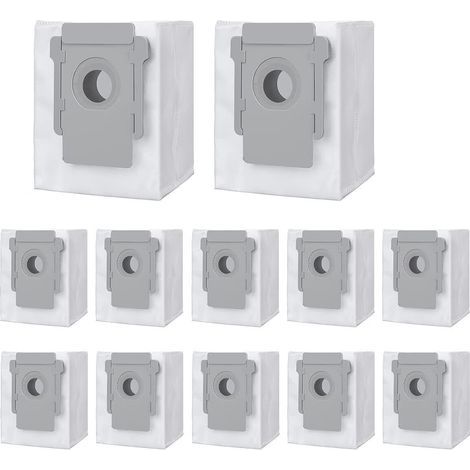 Accessoire pour aspirateurLot de 12 Sacs d'aspirateur de Rechange pour iRobot Roomba i7 i7+ / i7 Plus E5 E6 E7 S9 S9+ Aspirateur, pour iRobot Roomba i7 Kit d'accessoires (1/5)