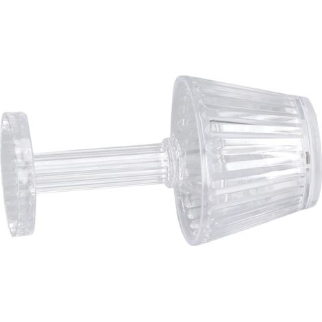 Lampe de table Crystal Diamond, transmission lumineuse intense, mini lampe de table en cristal transparent, étanche, lampe de chevet, blanc chaud (1/5)
