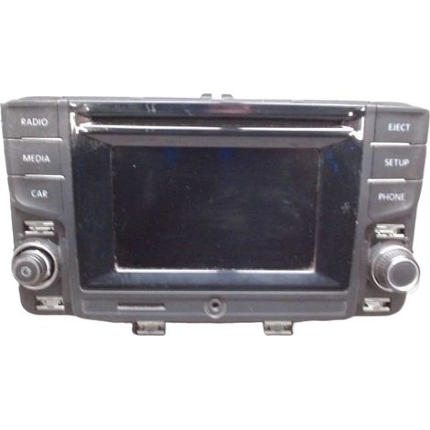 [PRODUIT D'OCCASION] Autoradio VOLKSWAGEN Polo 5 Phase 2  Essence ♻️ Ref Oe. 6c0035869b - Garantie à vie (1/3)