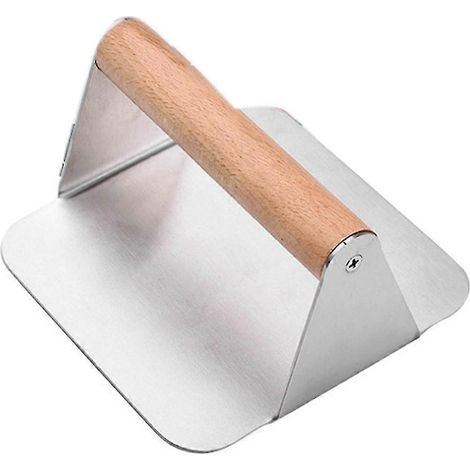 Presse à découper en acier inoxydable avec poignée pour accessoires de cuisson au barbecue à plaque chauffante, cp (1/5)