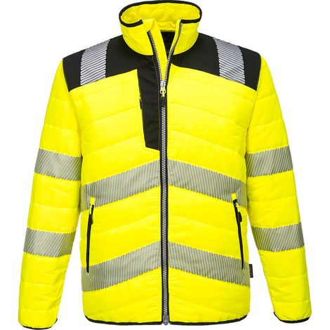 Pw3 Hi-Vis Baffle Farbe: Gelb/Schwarz Größe L - Portwest