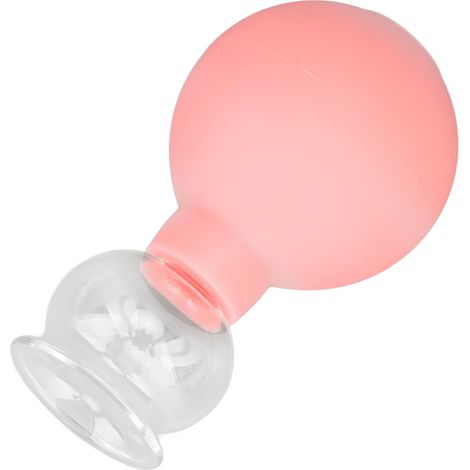 Ventouses en verre et silicone, modèle 2, pour massage par aspiration du visage, outil de beauté. (1/5)