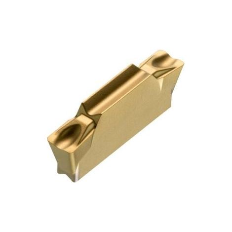 Drehwendeschneidplatte ISO LCMF 031604-CM:T8330 Breite 3mm PVD beschichtet Gold (1/2)