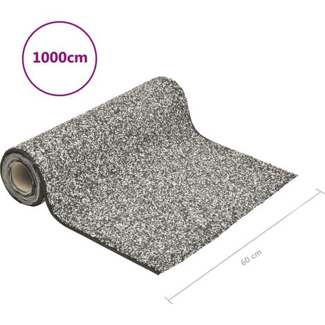 Revêtement Pierre Décoration 1000 X 60 cm Gris Pour Bassin de jardin, piscine, terrasse. Finition naturelle