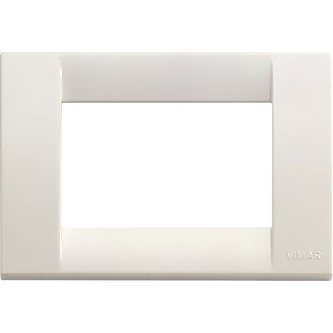 VIMAR - 16743.04 Placa Clásica 3M Blanca Idea