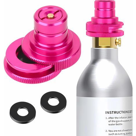 Adaptateur Rapide Compatible avec Les Chauffe-Eau sodastream Duo/Terra/Art, Cylindre de CO2 avec Filetage extérieur TR21-4 (1/5)