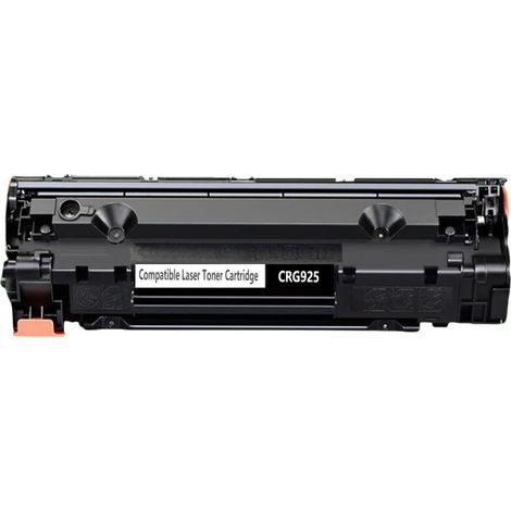 Cartouche toner compatible Canon LBP6018 – Haute capacité, remplace CRG-125/325/725/925 – Idéale bureaux & télétravail (1/3)