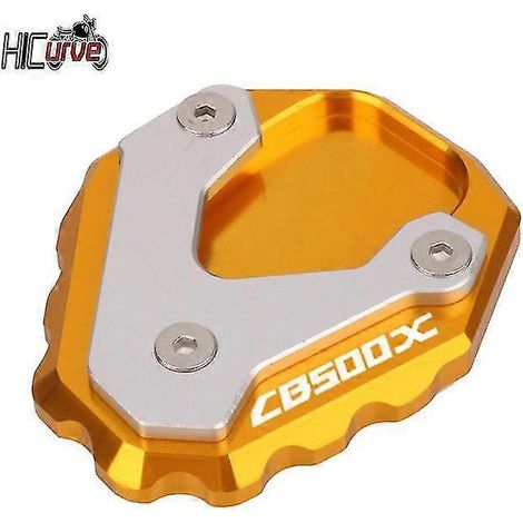 Seitenständer-Verlängerungsplatte für Honda CB500X (2019–2022) – Gold (1/5)
