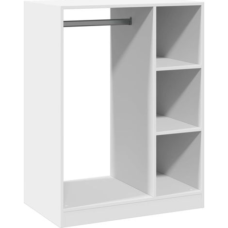 Maison Exclusive - Armadio Bianco 77x48x102 cm in Legno Multistrato