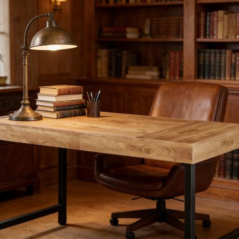 Design rustique élégant : bureau d’ordinateur simple,table de bureau,table de conférence,bureau à domicile (table uniquement)