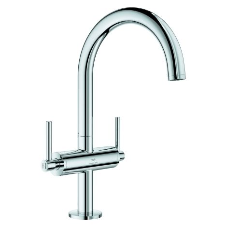 WT-Einlochbatterie Atrio 21145 DN15 L-Size Hebelgriff chrom (1/3)