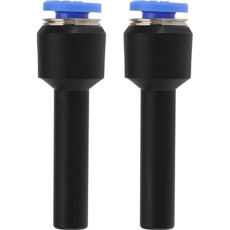 2 Pcs 4mm OD Pipe to 6mm Hose Reducer Straight Pneumatic Push Reducer (1/5)