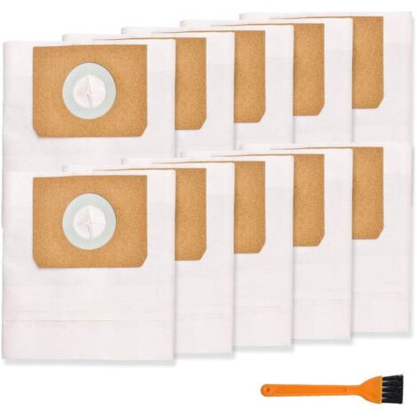 LAN Compatible avec les accessoires pour aspirateur Karcher WD1/MV1/WD1S : sacs à poussière non tissés 2.863-297.0 (paquet de 10) (1/4)