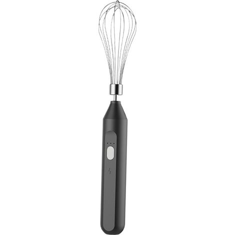 Batteur à œuf électrique – Café à main Frother Mixeur à café USB à 3 vitesses Batterie de grande capacité de 800 mAh intégrée, agitateur automatique pour chocolat chaud, Ad