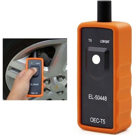 Herramienta de reinicio del TPMS EL-50448, herramienta de reaprendizaje automático del sensor de presión de neumáticos para vehículos GM. (1/4)