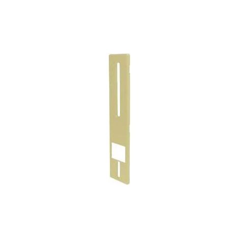 1PZ PLACCA PER AVVOLGITORI UNIVERSALE IN ABS ORO
