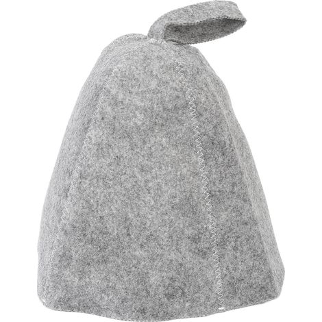Bonnet de sauna avec protection de la tête, absorption d'eau et circulation d'air, petit anneau. (1/5)