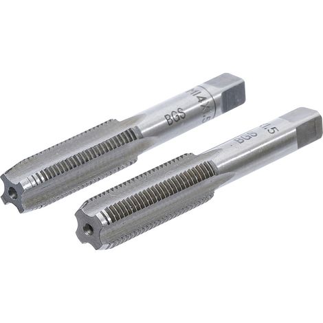 BGS Gewindebohrer Vor- und Fertigschneider M14 x 1,5, 2-tlg. 2 Stk