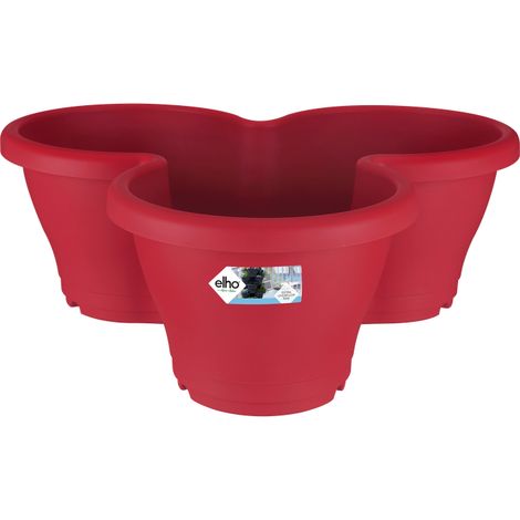 Elho Corsica Jardin Vertical M - Rouge - L 43 x B 33.5 x H 15 cm - extérieur
