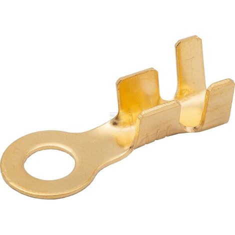 Ring connector amber 6mm虏 1.2mm di谩metro6mm UNBRANDED 1440000123 (1/4)