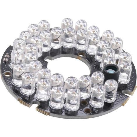 Plaque D'éclairage Infrarouge - 36 LED - Pour Caméra De Sécurité CCTV CCD - 5,3 Cm - 1 Pièce (1/5)