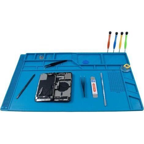 Silicone repair and soldering pad - 55 x 35 cm - Heat resistant 500°C - Suitable for soldering work (1/5)