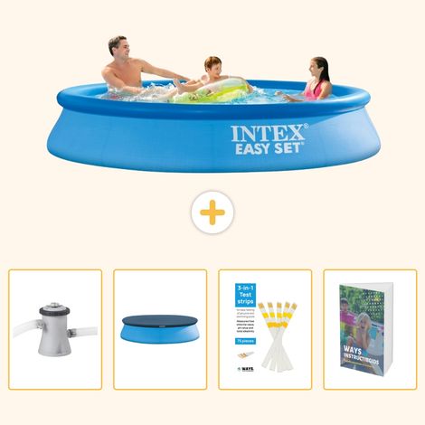 Intex Piscine Easy Set Ronde - 305x61 cm - 5-pièces  SCB113