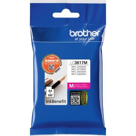 Brother LC-3617M ink cartridge 1 pc(s) Original Standard Yield Magenta