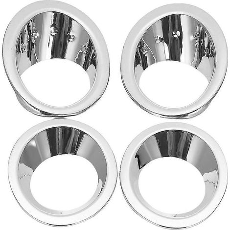 juego de embellecedores para faros antiniebla delanteros y traseros para Nissan Qashqai Dualis J10 2008-2015 (con volante a la izquierda).