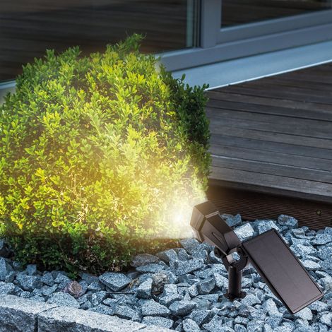 esotec Solarspot MULT-SPOT 3000 warmweiß 3 Modi IP65 wetterfest outdoor 102047