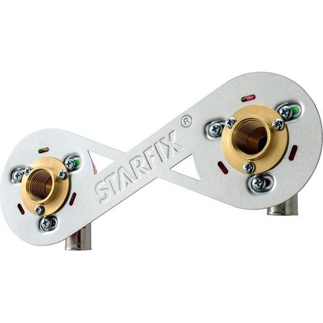 Sortie de cloison double Starfix PER à glissement Ø16 - femelle 1/2'' (15/21) - Anquier
