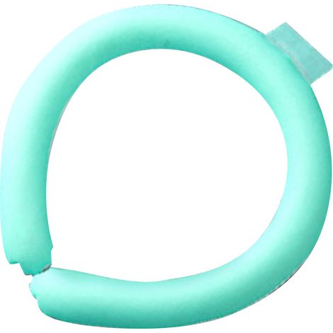 Collier de refroidissement réutilisable, tube fraîcheur mains libres pour homme et femme, enveloppe de nuque portable pour été, activités extérieures, vert. (1/5)