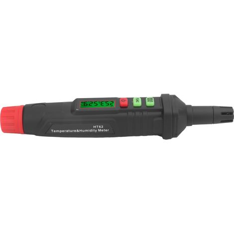 HT62 Mini-Brenngasdetektor Temperatur- und Feuchtigkeitsmesser Thermometer Hygrometer (1/5)