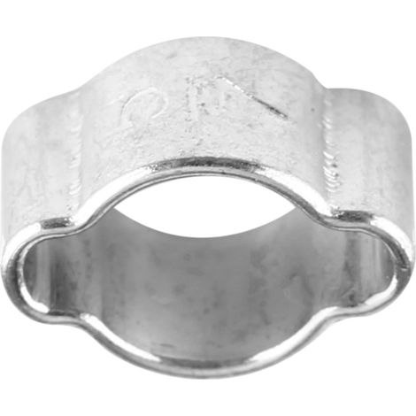 10 colliers de serrage à oreilles en fer galvanisé, 5-23 mm, pour durite essence et carburant (5-7 mm) (1/5)
