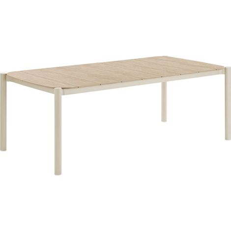 Bella Gartentisch 100x200cm sand, natur.