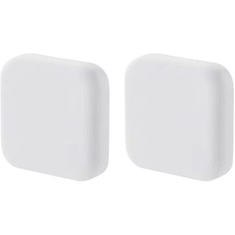 Butoir de Porte, 2 Pcs Butoir de Porte en Silicone, Poignée de Porte Autocollante en Silicone, Butoir de Poignée de Porte, Protection Murale (1/4)