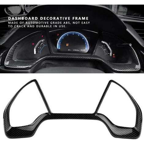 Instrument panel trim stickers suitable for 16-18 generation Honda Civics (1/4)