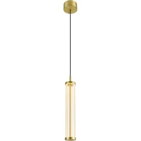[NEUWERTIG] B-Ware Slv Quimera Pd Phase 2700/3000 K Pendelleuchte Pendellänge 150 Cm Messing Lampe
