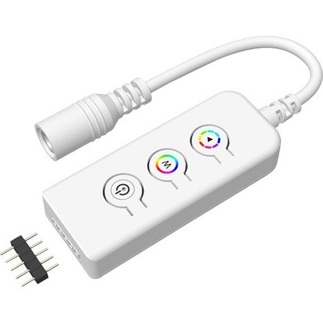 VB4 RF LED Controller, 4 Channels, 1.5 A, 5-24 V DC, 3 Buttons